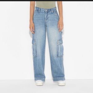 NWT - Wild Fable Mid-Rise Wide-Leg Jeans - 10
